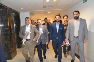 دیدار بهمنی شهردار ملارد با پرستاران بیمارستان شهدای سلامت ملارد 