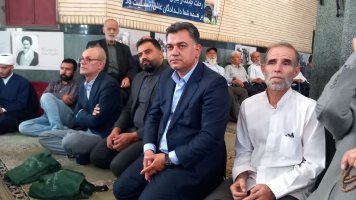 مراسم سی و ششمین سالگرد ارتحال امام خمینی (ره) و قیام ۱۵ خرداد در ملارد برگزار شد