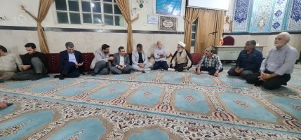 مدیریت شهری شهر ملارد در مسجد صاحب الزمان (عج) شهر ملارد