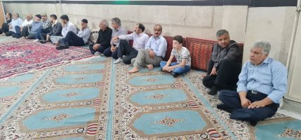 مدیریت شهری شهر ملارد در مسجد صاحب الزمان (عج) شهر ملارد