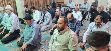 مدیریت شهری شهر ملارد در مسجد صاحب الزمان (عج) شهر ملارد