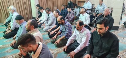 مدیریت شهری شهر ملارد در مسجد صاحب الزمان (عج) شهر ملارد