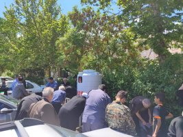 آماده باش و حضور آتش نشانان شهرستان ملارد جهت تامین ایمنی شهروندان گرامی شهرستان ملارد  در روز عید سعید فطر