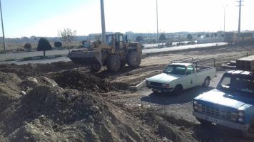آغاز عملیات احداث بوستان محله ای جدید در خیابان دانش شرقی سرآسیاب