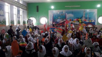 برگزاری جشن روز هوای پاک در آموزشگاه پیامبر اعظم(ص)