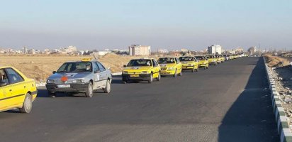 حضور ناوگان خودرویی شهرداری ملارد در رژه بزرگ خودرویی بسیجیان شهرستان ملارد