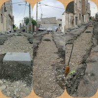 آغاز عملیات تخریب جداول قدیمی در کوچه زنبق و جدولگذاری در خیابان شهید بوستانی ملارد