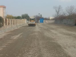 اجرای عملیات عمرانی خیابان ضلع شرقی دانشگاه آزاد ملارد 