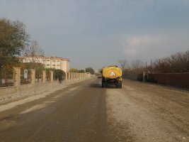 اجرای عملیات عمرانی خیابان ضلع شرقی دانشگاه آزاد ملارد 