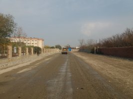 اجرای عملیات عمرانی خیابان ضلع شرقی دانشگاه آزاد ملارد 