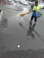 آماده باش کامل مدیریت شهری ملارد همزمان با بارش برف و باران