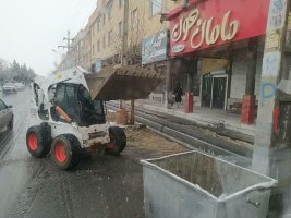 آماده باش کامل مدیریت شهری ملارد همزمان با بارش برف و باران