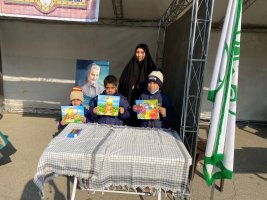 برپایی تجمع پرچمداران بصیرت در مصلی نمازجمعه شهر ملارد