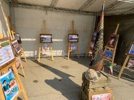 برپایی تجمع پرچمداران بصیرت در مصلی نمازجمعه شهر ملارد