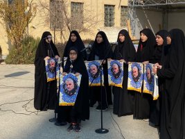 برپایی تجمع پرچمداران بصیرت در مصلی نمازجمعه شهر ملارد