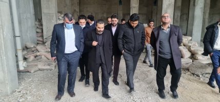 بازدید بهمنی شهردار ملارد از روند پیشرفت پروژه های شهرداری ملارد 