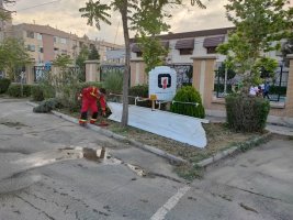 آماده باش و حضور آتش نشانان شهرستان ملارد جهت تامین ایمنی شهروندان گرامی شهرستان ملارد  در روز عید سعید فطر