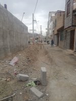 ادامه عملیات اجرای جدول گذاری کوچه های خیابان بسیج در ملارد