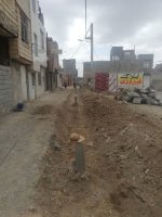 ادامه عملیات اجرای جدول گذاری کوچه های خیابان بسیج در ملارد