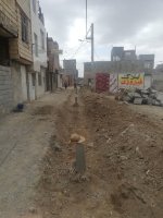 ادامه عملیات اجرای جدول گذاری کوچه های خیابان بسیج در ملارد