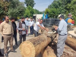 برگزاری دوره آموزشی کارکنان آتش نشانی شهرستان ملارد