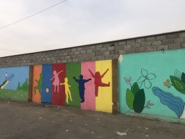 افزایش ارتفاع دیوار بوستان مادر مارلیک به همت شهرداری