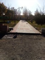ادامه اجرای عملیات عمرانی گسترده در بوستان بانوان فدک