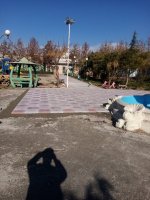 ادامه اجرای عملیات عمرانی گسترده در بوستان بانوان فدک