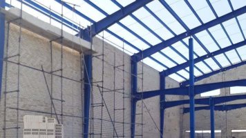 پیشرفت مطلوب احداث سوله خدمات شهری شهرداری ملارد