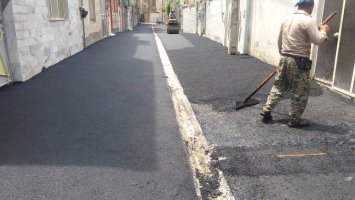اجرای عملیات عمرانی سطح خیابان های شهر ملارد