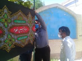 رخت سیاه بر تن ملارد در عزای  سید وسالار شهیدان