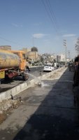 اجرای کاشت نهال غیر مثمر در بلوار شهید مطهری  
