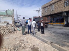 اجرای طرح تعریض خیابان سعدی توسط شهرداری ملارد 