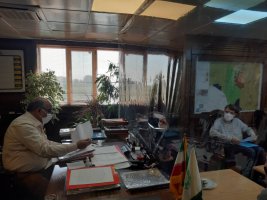 دیدار شهردار با شهروندان ملاردی  در راستای حل مشكلات شهروندی