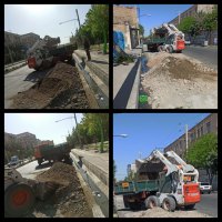 بسیج گسترده نیروهای شهرداری برای نظافت گروهی و پاکسازی معابر شهر ملارد