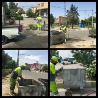 ادامه روند تسطیح و نظافت شهری توسط شهرداری ملارد 