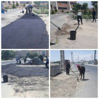 اجرای پروژه های عمرانی در معابر مختلف سطح شهر ملارد