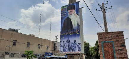 فضاسازی شهر و نصب پرچم و بنر به مناسبت فرارسیدن سوم خرداد