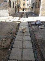 اجرای عملیات جدولگذاری در برخی خیابانهای شهر شروع گردیده است.