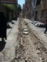 اجرای عملیات جدولگذاری در برخی خیابانهای شهر شروع گردیده است.