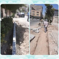 اجرای عملیات جدولگذاری در برخی خیابانهای شهر شروع گردیده است.