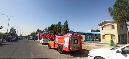 گزارش تصویری موکب های پیاده روی جاماندگان اربعین حسینی شهر ملارد