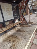  نظافت کامل ایستگاه تاکسی تحت نظارت سازمان حمل و نقل بار و مسافر شهرداری ملارد