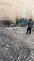 تسطیح و نخاله برداری زمین های خالی خیابانهای پامچال، پروانه و اسدی ملارد
