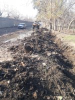 لایروبی کانال انتقال آبهای سطحی باغ عمارت ملارد