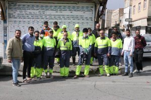 سومین مرحله از طرح محله محور جمعه های جهادی شهرداری ملارد در سال جدید با موضوع 