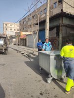 باکسهای زباله معیوب شهر ملارد تعویض می شود 