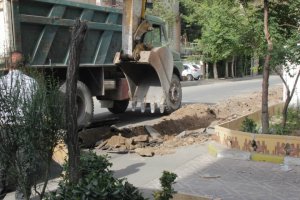 فعالیت پرسنل خدوم شهرداری در جمعه جهادی دیگر 