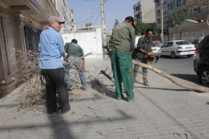 خدمت رسانی جهادی به شهروندان ادامه دارد 