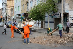 مرحله ای دیگر  از طرح محله محور جمعه های جهادی در هفته اول مرداد ماه سال 1401 شهرداری ملارد 